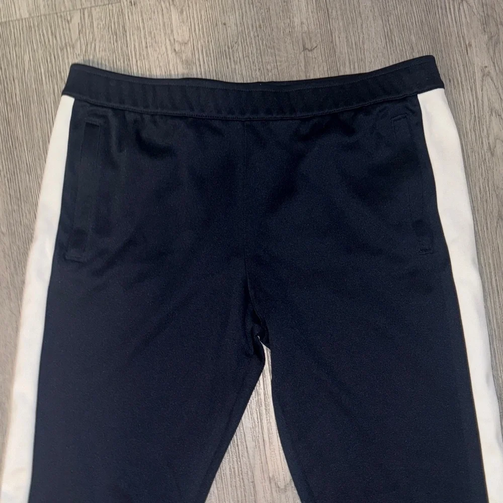 Tory Sport Navy BlueTrack Pants with White Stripes